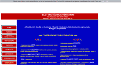 Desktop Screenshot of elettrotecnicaventurini.com